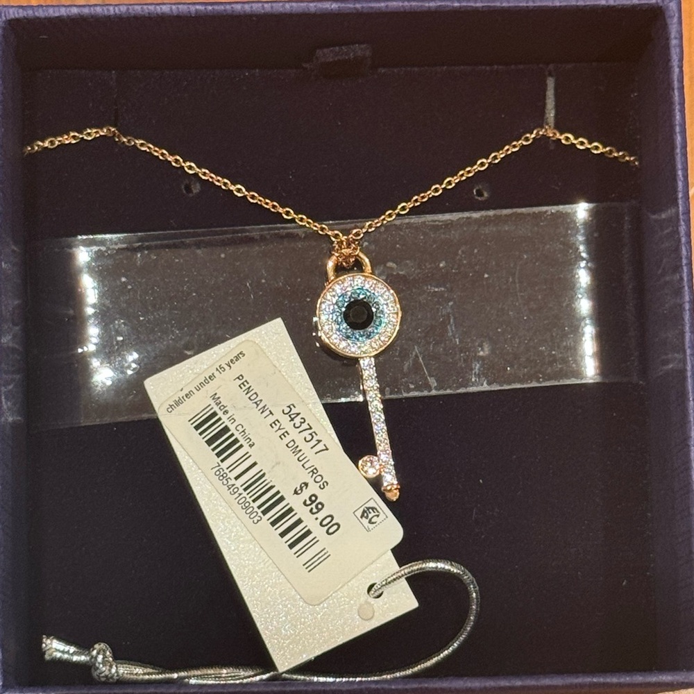 Swarovski Pendant Eye Necklace